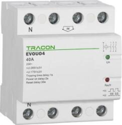 TRACON Aut. visszakapcsoló fesz. növekedési/csökkenési relé AC230V, 4P, 40AU>: 265V, U (EVOUO4)
