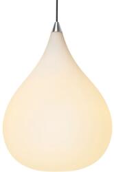 halo design Opál fehér üveg függőlámpa Halo Design Csepp 38 cm (HD-405821)