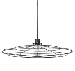 halo design Sötétszürke fém függőlámpa Halo Design Rádió 70 cm (HD-751839)