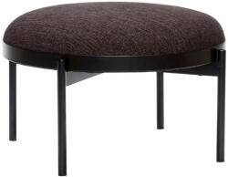 Hübsch Antracitszürke kárpitozott puff Hübsch Sen 65 cm (100702)