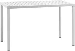 Nardi Fehér műanyag Cube kerti asztal 120 x 70 cm (47653.00.000)