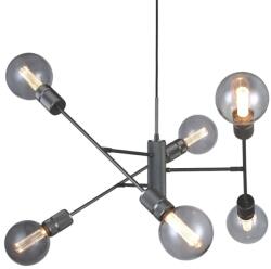 halo design Fekete fém függőlámpa Halo Design Halo 6 lite 75 cm (HD-737048)