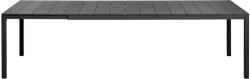 Nardi Antracitszürke, alumíniumból készült, összecsukható kerti asztal Rio 210/280 x 100 cm (48852.02.000)