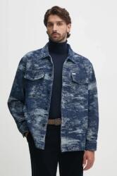 Guess rövid kabát BILLY férfi, sötétkék, átmeneti, oversize, M4YN30 D5DJ1 - sötétkék L