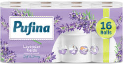 Pufina Lavender Fields toalettpapír 100% cell 16 tek 140 lap 3 rétegű, levendula illatával