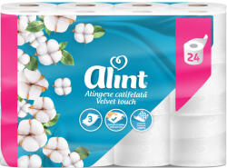 Alint Velvet Touch toalettpapír 100% cell 24 tekercs 110 lap 3 rétegű