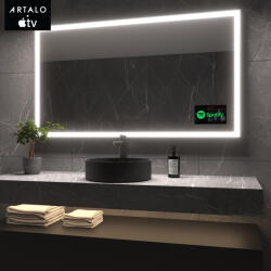 Artalo SMART tükör LED világítással M1 prémium + SmartScreen with Apple TV