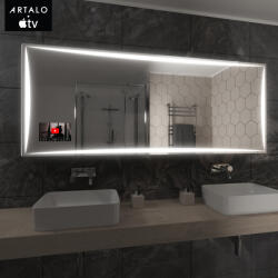 Artalo SMART tükör LED világítással M5 prémium + SmartScreen with Apple TV