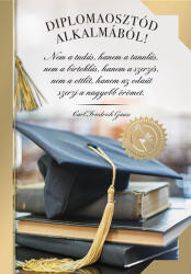 Cardex Képeslap, Gratulálunk Diplomaosztód alkalmából! (LUFI926038)