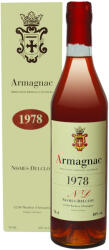 Nismes Delclou - Armagnac 1978 - 0.7L , Alc: 40%