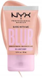 NYX Professional Makeup Nyx Alapozó Archoz Bare With Me Blour 03 Light Ivory 30ml