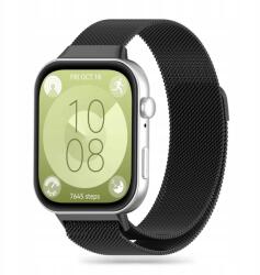 Tech-Protect Milaneseband Huawei Óra Fit 3 Fekete