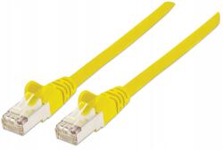 Intellinet 350464 hálózati kábel Sárga 0, 5 m Cat6a S/ftp (s-stp) (350464)