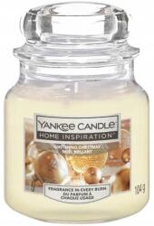 Yankee Candle gyertyacsomagolás csillogó karácsonyi gyertya 104g (1648294E)