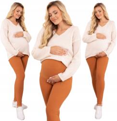 formommy Kismama Leggings Bélelt Téli Vastag Lábszárvédő S (BLOC18 S KARMEL)