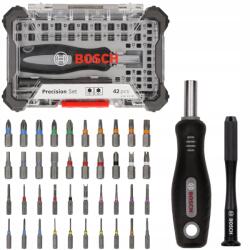 Bosch Precíziós bit- és hegykészlet két csavarhúzóval 43db-os Bosch (2607002835)