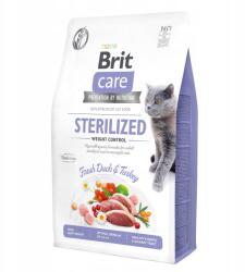 Brit Care Cat Gabonamentes Sterilizált Súlykontroll Kacsa 2kg