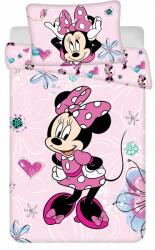 Jerry Fabrics Gyerek Ágyneműhuzat 100x135 Pamut Disney Minnie Egér (Pościel minnie mause minie mouse)