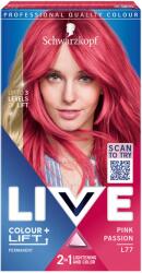 Schwarzkopf Live Colour Lift Hajfesték L77 Pink Passion Rózsaszín (9000101657357)