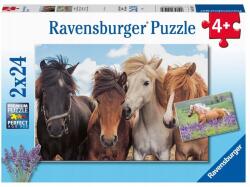 Ravensburger 2D puzzle Lovak 2x24 db-os 5148 (051489)