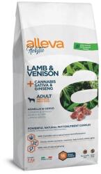 Alleva gabonamentes Medium / Maxi Felnőtt Kutyáknak Bárány & Vadhús + Cannabis Sativa & Ginzeng 2 kg