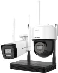  Hikvision DS-J142I/NKS424W03H IP SOHO kamera szett, 4 csatornás NVS+1 db DS-2CV1043G2-LIDWF(2.8mm)(B)+DS-2DE2C400MWG/W(2.8mm) (DS-J142I-NKS424W03H)