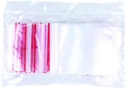 Office Products Pungi plastic cu fermoar pentru sigilare, 60 x 80 mm, 40 microni, 100 buc/set, Office Products -tra (OF-15071815-90)