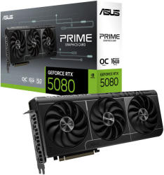 ASUS GeForce RTX 5080 PRIME OC 16GB GDDR7 256bit (PRIME-RTX5080-O16G/90YV0LX0-M0NA00) Videokártya