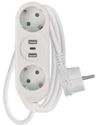 EMOS 2 Plug + 3 USB 1,4 m (P02214E)