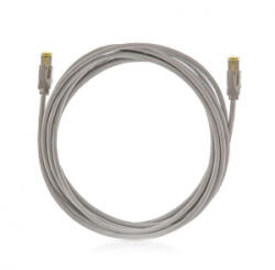 KELine STP patch kábel CAT6A 10GBASE-T 1m szürke (KEL-C6A-P-010)