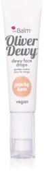 theBalm Oliver Dewy Face Drops folyékony bőrélénkítő árnyalat Peachy Keen 28 ml