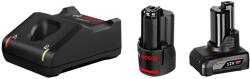 Bosch 1 x GBA 12V 2.0Ah + 1 x GBA 12V 4.0Ah + GAL 12V-40 Professional akkumulátor töltő Háztartási elem Váltakozó áram (1600A01NC9)