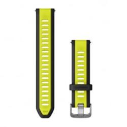 Garmin Quick Release (20mm) szilikon óraszíj sárga-fekete (010-11251-AL)