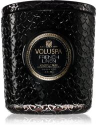 Voluspa Maison Noir French Linen illatgyertya 850 g