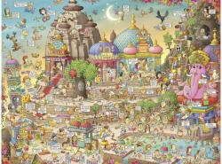 Heye 30047 - Triangular puzzle - Yogaland - 1500 db-os puzzle