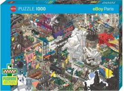 Heye 1000 db-os puzzle - Pixorama - Paris Quest (30006) (30006)