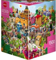 Heye 1500 db-os Triangular puzzle - Sugar Hills (30048) (30048)