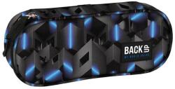 DERFORM BackUp Geometrikus ovális tolltartó - Neonos kék formák (PB6A44)