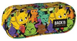 DERFORM BackUp Fiús ovális tolltartó - Űrbéli állatkák (PB6A62) (PB6A62)