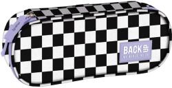 DERFORM BackUp ovális tolltartó - Kockás lilával (PB6A94F)