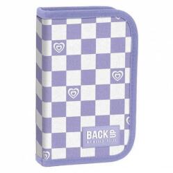DERFORM BackUp 2000-es évek felszerelt tolltartó - Lila-fehér kockás (PB6SW29) (PB6SW29)