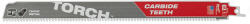 Milwaukee HEAVY DUTY TORCH keményfém fogazatú bontó orrfűrészlap 300 mm 8T - 1 darab (48475203)