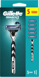 Gillette Mach3 Férfi Borotva, 1 db Gillette Borotva, 5 db Borotvabetét