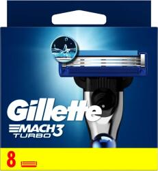 Gillette Mach3 Turbo Borotvabetétek Férfi Borotvához, 8 db Borotvabeté