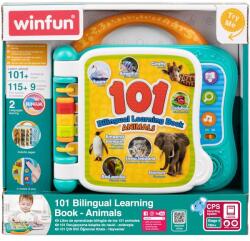WinFun Jucarie interactiva Winfun - Carticica pentru invatarea animalelor, bilingva