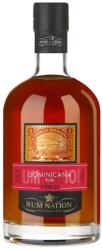 Rum Nation Dominicana 8 éves rum 0, 7L 40, 9% - bareszkozok