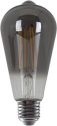Diolamp Smoky Filament LED izzó, ST64, 8 W/ 230 V/ E27/ 1800 K/ 400 lm/ 360° (CONDI8WWSM)
