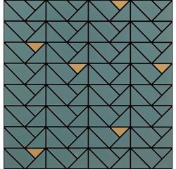 Marazzi Eclettica Sage Mosaico Bronze Csempe 40x40 Cm (m3jf)