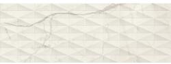 Marazzi Allmarble Statuario Struttura 3d Pavé Satin Csempe 40x120 Cm (m6td)