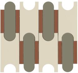Marazzi Momenti Mosaico Puzzle Avorio Csempe 30.6x32.8 Cm (mal9)